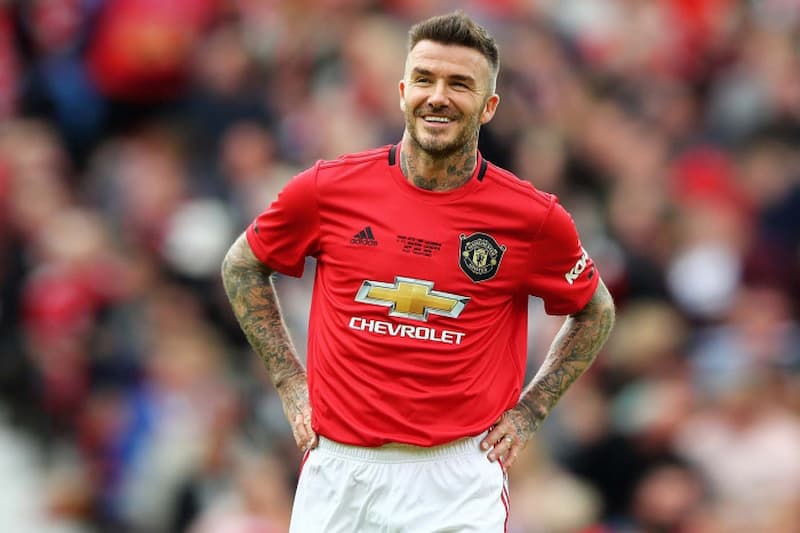 Cầu thủ Beckham - Một trong những danh thủ nổi tiếng của làng bóng đá